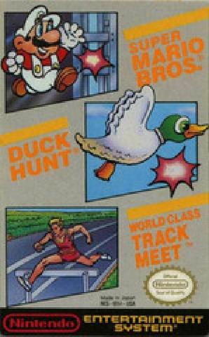 Super Mario Bros Duck Hunt World Class Track Meet - Nintendo Entertainment System