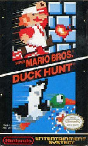Super Mario Bros and Duck Hunt - Nintendo Entertainment System