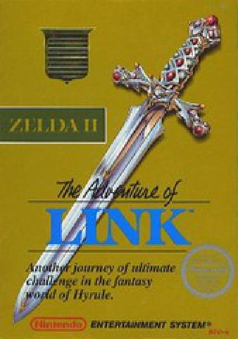 Zelda II The Adventure of Link - Nintendo Entertainment System