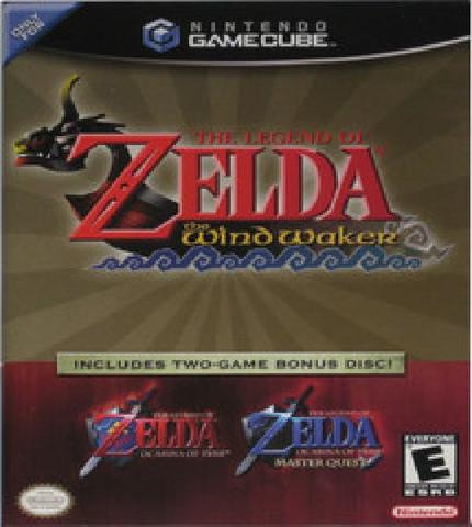 Zelda Wind Waker & Ocarina Master Quest Combo - Nintendo Gamecube
