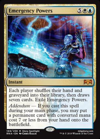 Emergency Powers [Ravnica Allegiance]