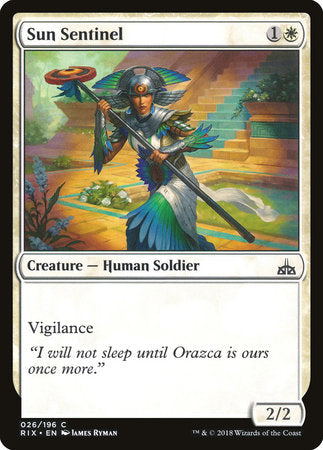 Sun Sentinel [Rivals of Ixalan]