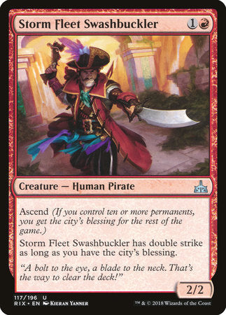 Storm Fleet Swashbuckler [Rivals of Ixalan]