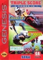Triple Score: 3 Games in 1 - Sega Genesis