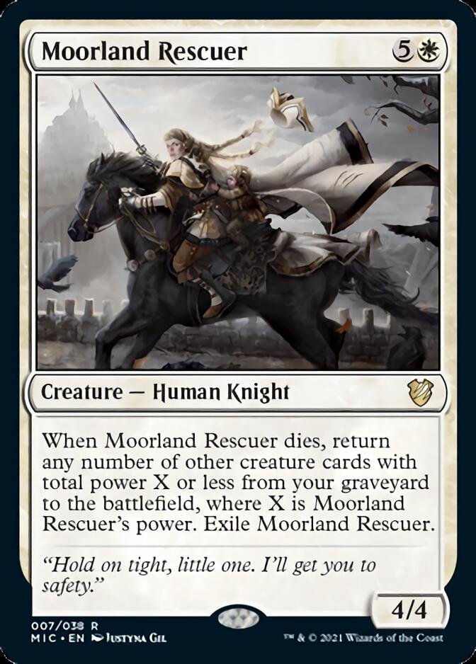 Moorland Rescuer [Innistrad: Midnight Hunt Commander]