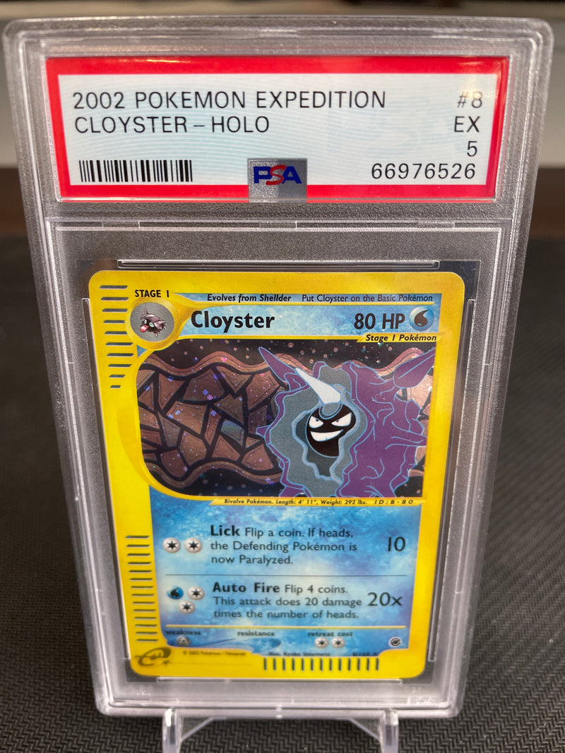 CLOYSTER (8/165) [EXPEDITION] PSA 5