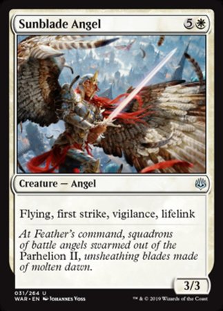 Sunblade Angel [War of the Spark]