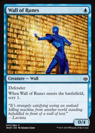 Wall of Runes [War of the Spark]