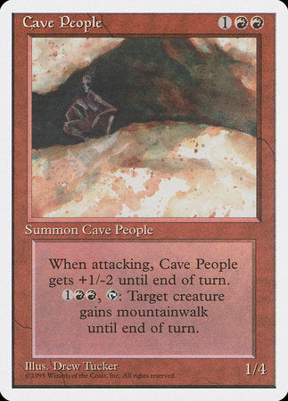 Cave People [Fourth Edition]