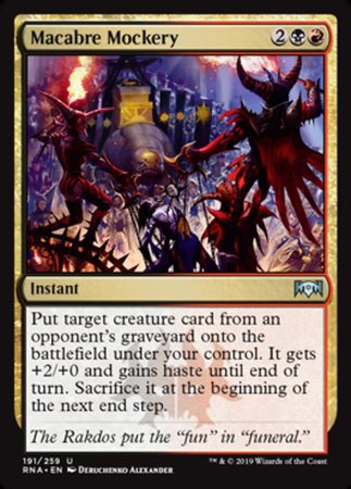 Macabre Mockery [Ravnica Allegiance]