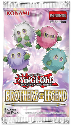 YGO Brothers of Legend Booster Pack