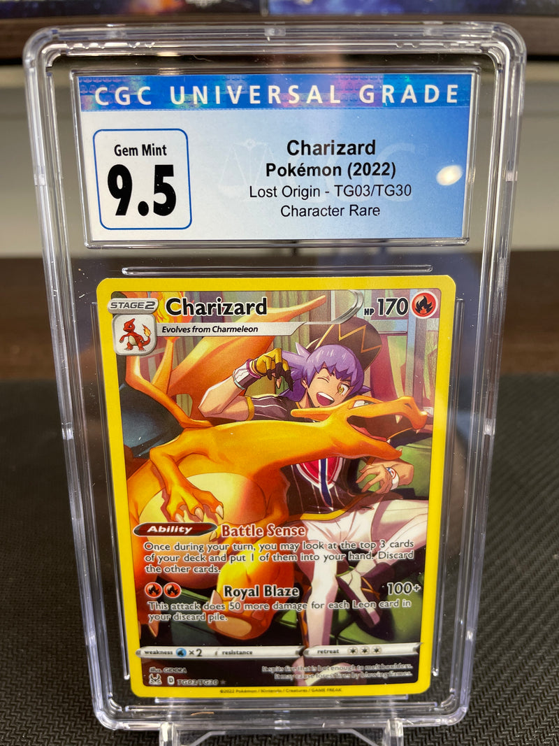 CHARIZARD (TG03/TG30) [LOST ORIGIN] CGC 9.5