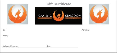 Gaming Kingdom Gift Card