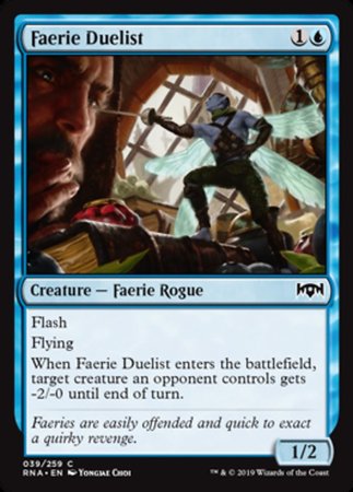 Faerie Duelist [Ravnica Allegiance]