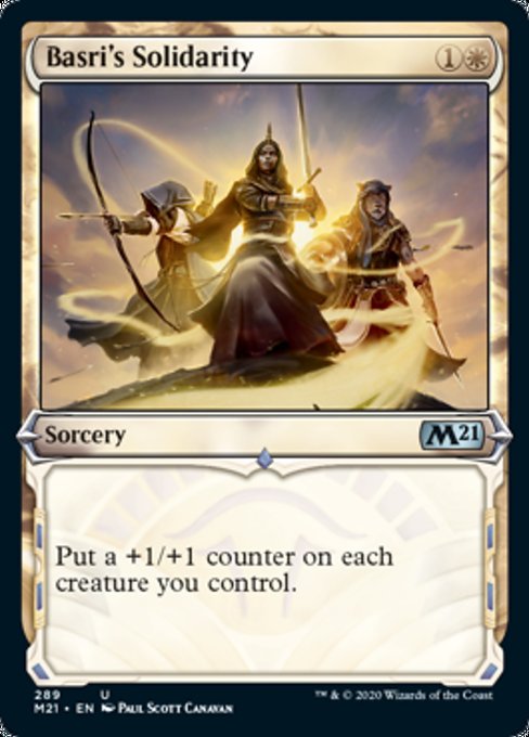 Basri's Solidarity (Showcase) [Core Set 2021]