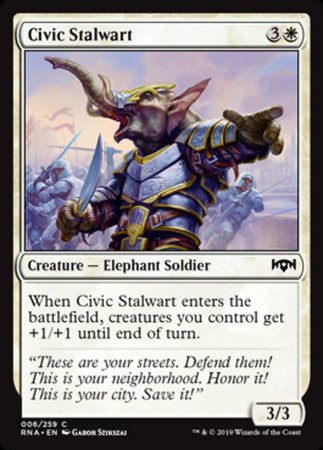 Civic Stalwart [Ravnica Allegiance]