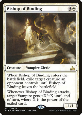 Bishop of Binding [Rivals of Ixalan]