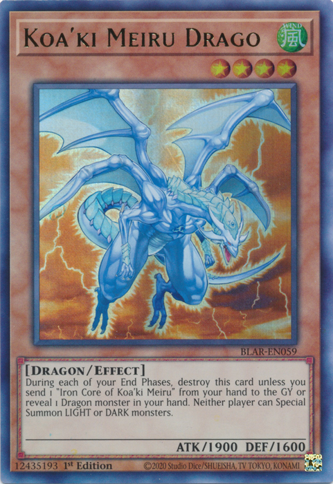 Koa'ki Meiru Drago [BLAR-EN059] Ultra Rare