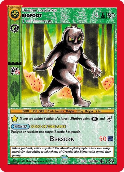 Bigfoot [Cryptid Nation First Edition]