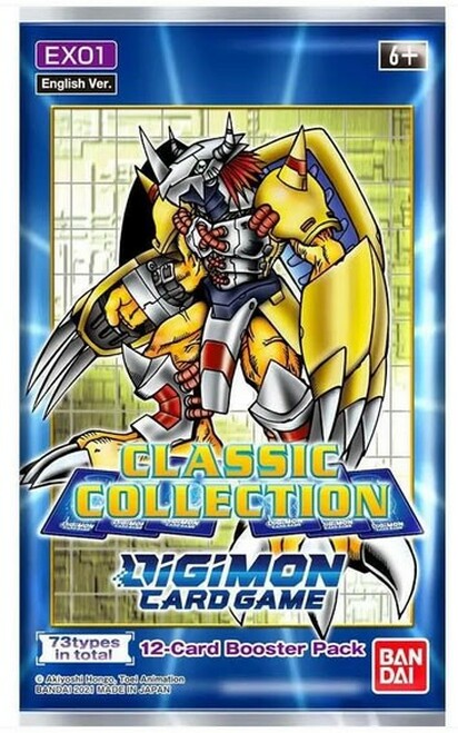 Digimon Classic Collection EX01 - Booster pack