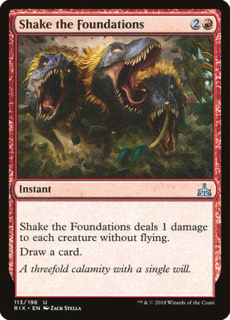 Shake the Foundations [Rivals of Ixalan]