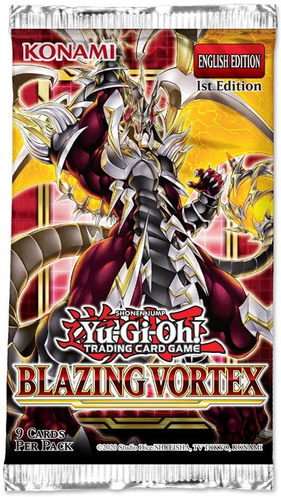 Blazing Vortex - Booster Pack (1st Edition) (Live Breaks)