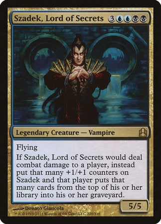 Szadek, Lord of Secrets [Commander 2011]