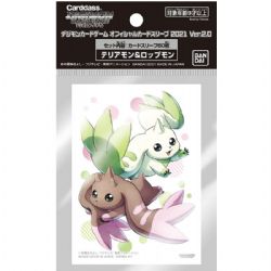 Digimon TCG: Official Card Sleeves (Terriermon & Lopmon)