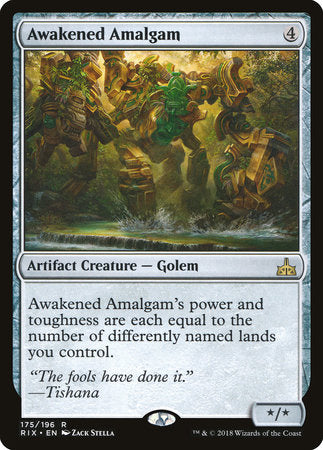 Awakened Amalgam [Rivals of Ixalan]