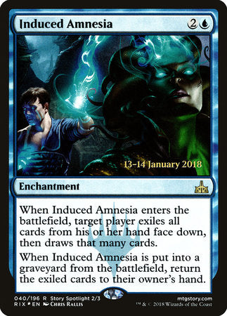 Induced Amnesia [Rivals of Ixalan Promos]