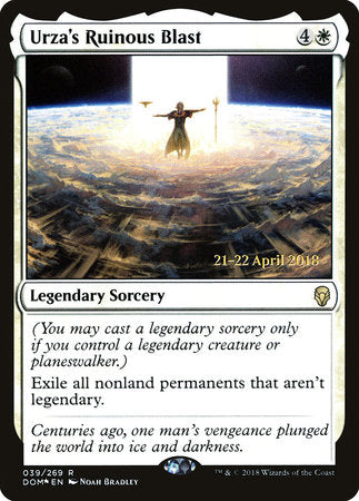 Urza's Ruinous Blast [Dominaria Promos]