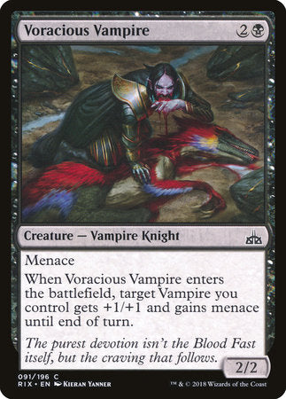 Voracious Vampire [Rivals of Ixalan]