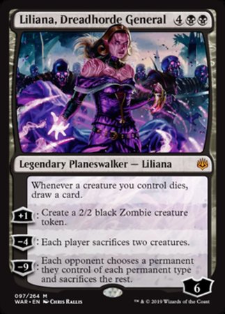 Liliana, Dreadhorde General [War of the Spark]