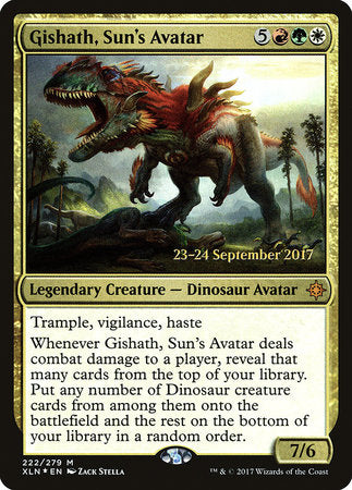 Gishath, Sun's Avatar [Ixalan Promos]