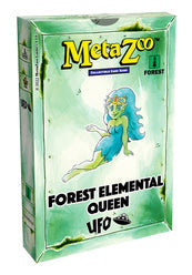 Cryptid Nation: UFO - Theme Deck (Forest Elemental Queen) (1st Edition)