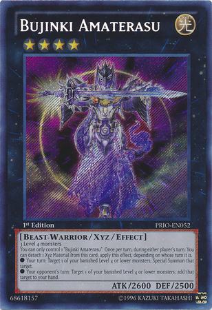 Bujinki Amaterasu [PRIO-EN052] Secret Rare