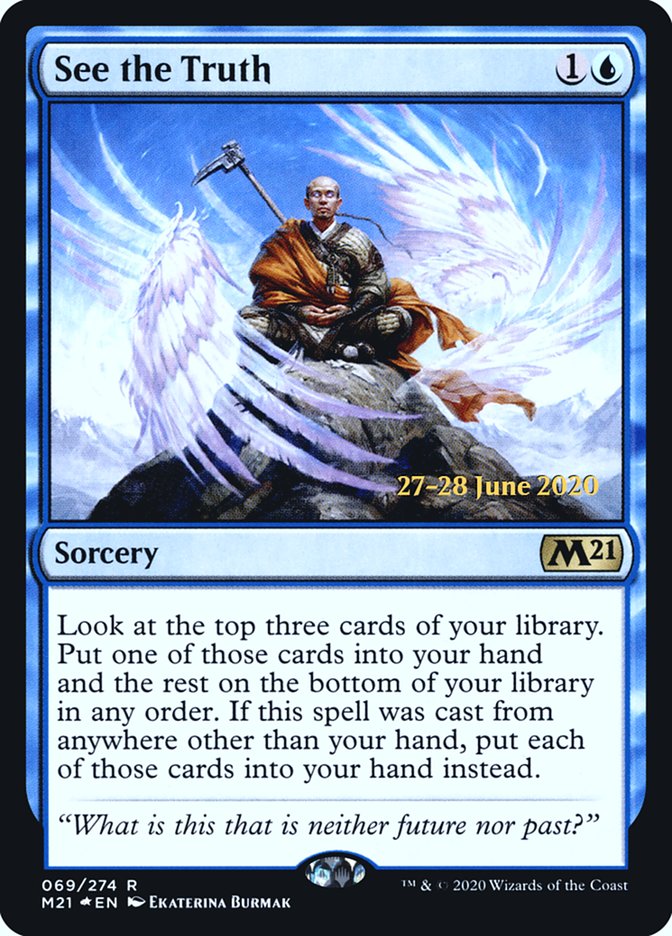 See the Truth  [Core Set 2021 Prerelease Promos]