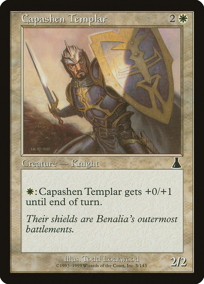 Capashen Templar [Urza's Destiny]