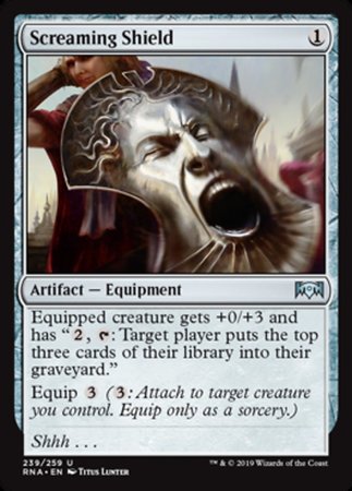 Screaming Shield [Ravnica Allegiance]