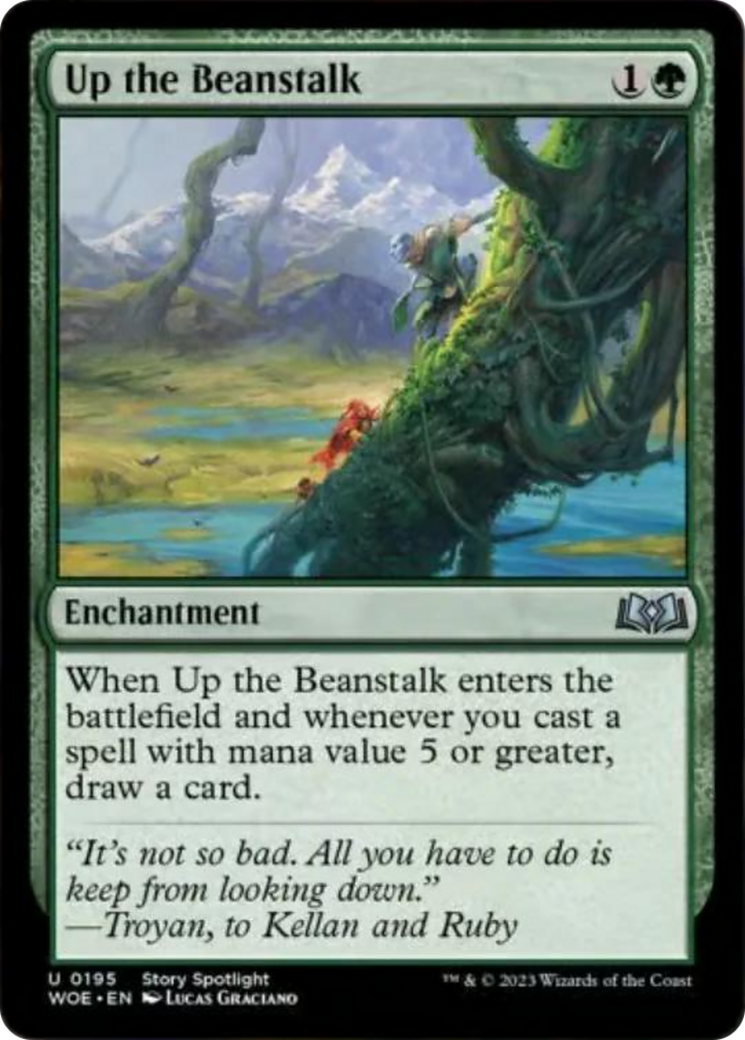 Up the Beanstalk [Wilds of Eldraine]