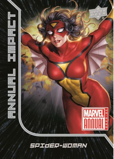 MARVEL ANNUAL TRADING CARDS PACKS 2021