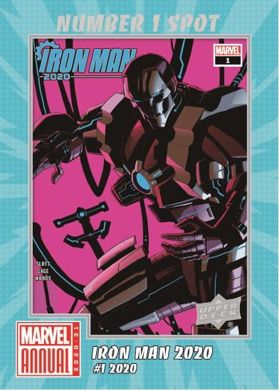 MARVEL ANNUAL TRADING CARDS 2021