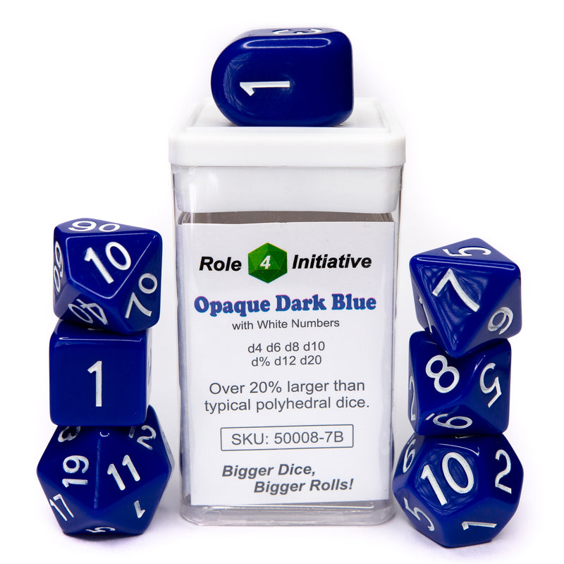 Roll 4 Initiative - Opaque Dice Set