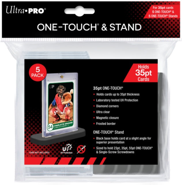 Ultra Pro 1 Touch 35PT With Stands 5PK