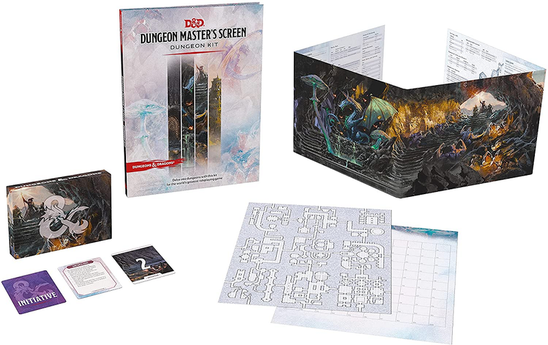 DND 5E Dungeon Master's Screen: Dungeon Kit