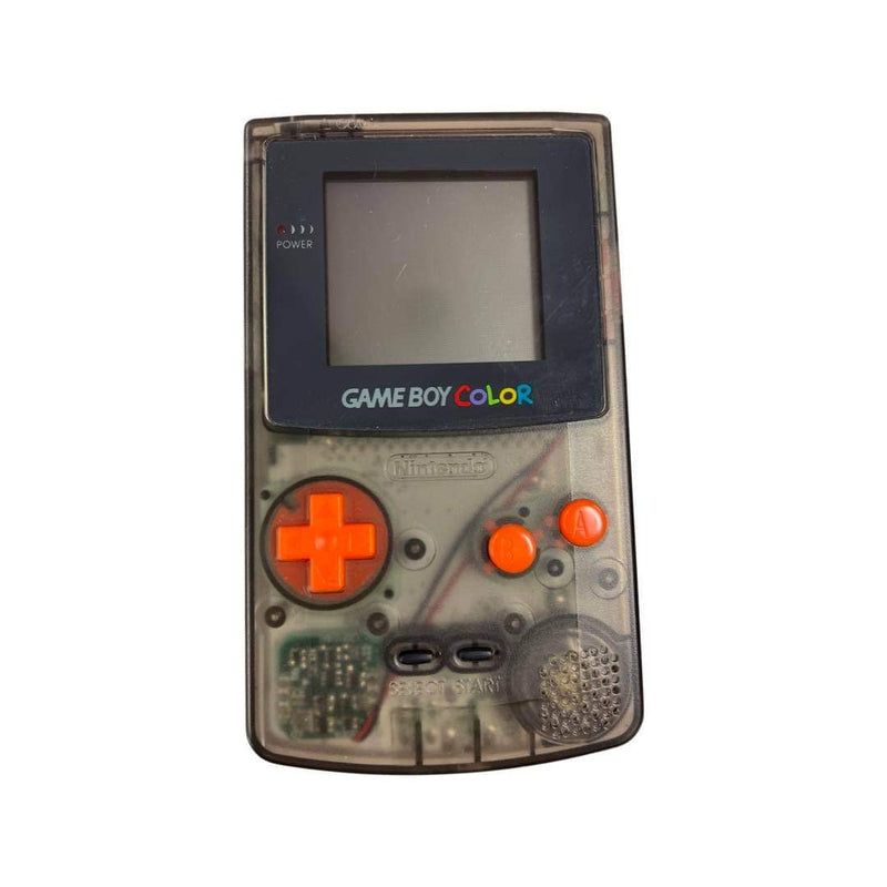 GameBoy - Black translucent - Front-lit screen - Good Condition